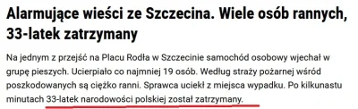 JulianGangol - Jak sprawca jest polak to sie pisze w artykule, ze to polak a jak spra...