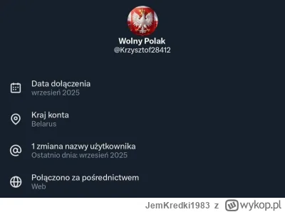 JemKredki1983 - Tak wyglądają Polscy Polacy z Polski z Polskimi godłami w profilowych...