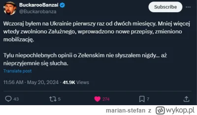 marian-stefan - Prezydent prędzej czy później się zmieni, ale stosunek Polaków wobec ...