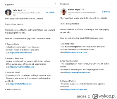 jacas - Poza botami i atencjuszami ktoś w ogóle jeszcze używa #linkedin? Sponsorowane...
