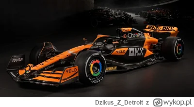 DzikusZDetroit - #f1 nowe malowanie McLarena.