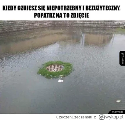 CzeczenCzeczenski - Wyczyścić studzienki, to woda spłynie

#pogoda #heheszki #humorob...