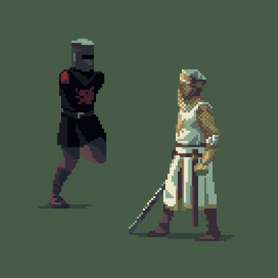 GARN - #pixelart #gif autor: Zorreta | Monty Python