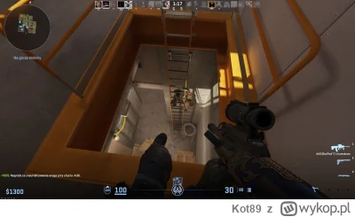 Kot89 - #cs2 nie zdążył chłopak