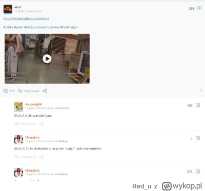 Red_u - Moderacja się obudziła i nawet nie dokończyłem czytać wpisu a już @abc3 zbano...