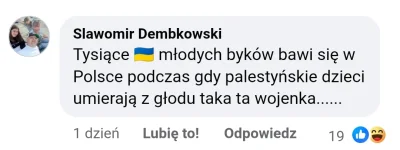 Headcrab_B - Trzeba nakarmić paleństynskie dzieci Ukraińcami.

#polskieonuce #ukraina...