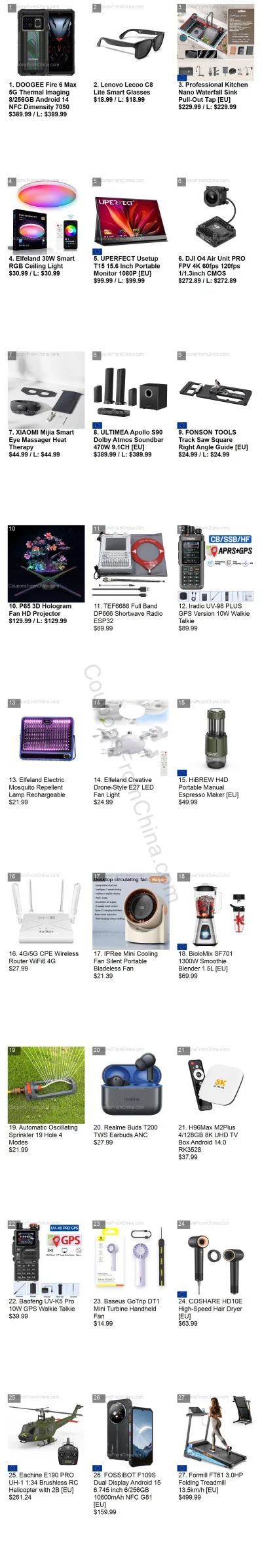 n_____S - #kuponynazywo #banggood
Nowe przedmioty w bazie danych Couponsfromchina (li...