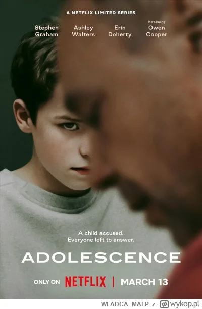 WLADCA_MALP - NR 316 #serialseries 
LISTA SERIALI

Dojrzewanie - Adolescence

Twórcy:...