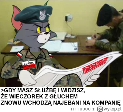 FFFFUUUU - @monstergagarin: Głuch i Wieczorek na przepustkach?