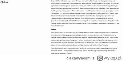 ciekawyadam - Czy wiecie, że według Grocka, Kosno nie żyje?

Kto w takim razie wrzuca...