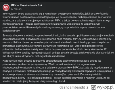 dashcambandit - Kierowca został zwolniony w trybie natychmiastowym.