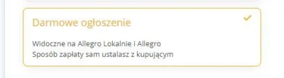 zarazony - @SzuruSzur: wiesz czym jest darmowe ogłoszenie czy nie bardzo? czy jak na ...