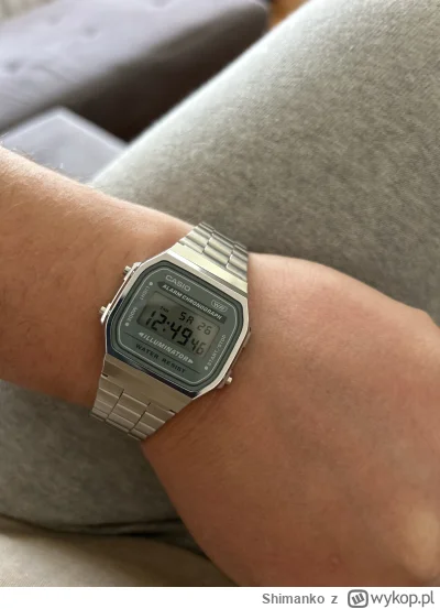 Shimanko - Nowy nabytek ᕙ(⇀‸↼‶)ᕗ
F91W - najwygodniejszy zegarek jaki posiadam i posia...