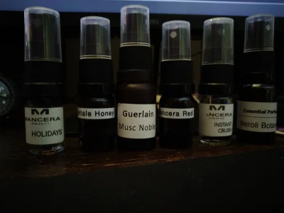 Marek_Tempe - Kolekcja zapachów odstraszających ustawionych w kolejności mocy odstras...