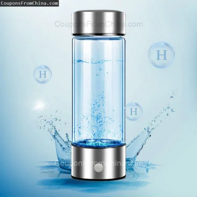 n____S - ❗ 420mL Portable Electrolytic Hydrogen-rich Water Cup
〽️ Cena: 18.99 USD (do...