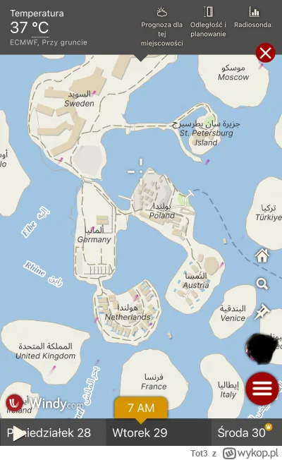 Tot3 - Cze czy Nasz kraj ma wyspe w Dubaj, właśnie tak jest opisana … może sprawdzić