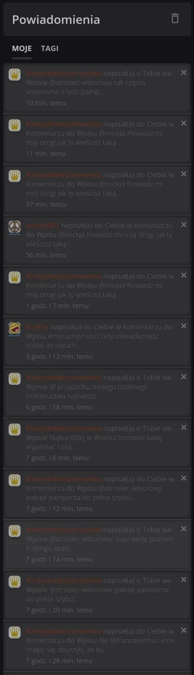 strzelec-wiborowy - #nieruchomosci 

Czerwonka się we mnie zakochał i ciągle wypisuje...