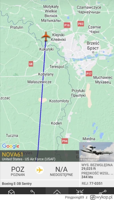 Pingpong89 - Wlecial w kartoflany raj i zniknął o co chodzi
#wojna #flightradar24