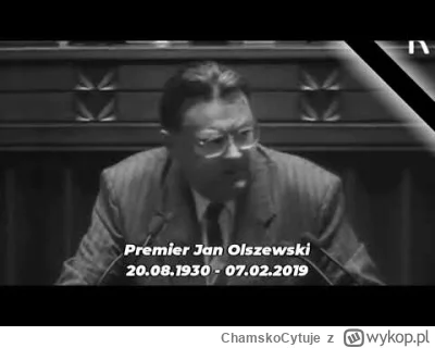 ChamskoCytuje - Ciekawe jakby potoczyła się nasza historia gdyby jednak rząd Olszewsk...