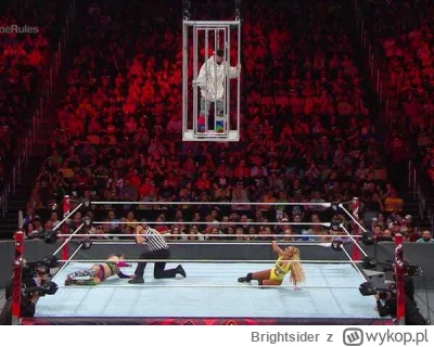 Brightsider - @afca po co w narożniku,lepiej nad oktagonem jak w WWE