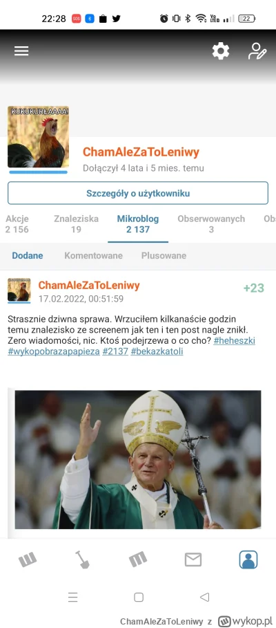 ChamAleZaToLeniwy - Czy należy się za to jakaś nagroda jubileuszowa? ( ͡º ͜ʖ͡º) #2137...