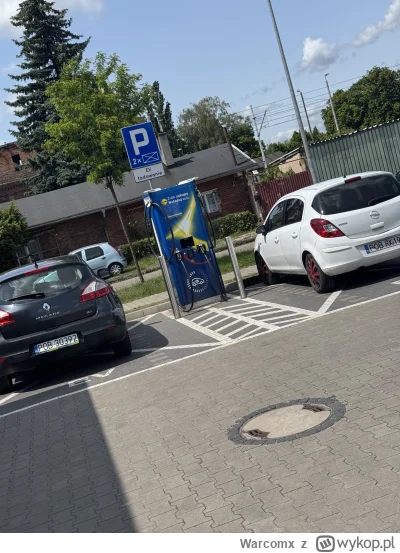 Warcomx - Polaki dalej jak małpy starymi śmierdzielami parkują przy ładowarkach bo kn...