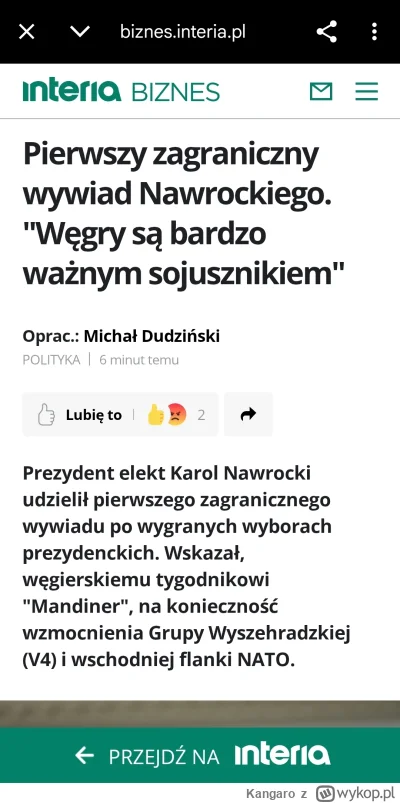 Kangaro - No tak, wspaniały sojusznik blokujący wszelkie antyrosyjskie działania Unii...