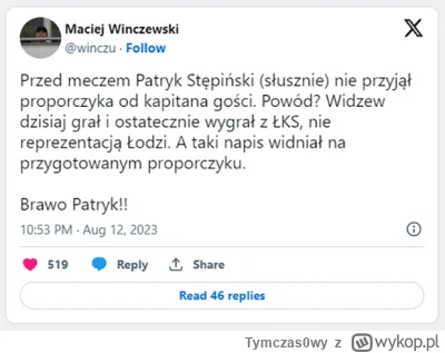 Tymczas0wy - Wjeżdżam z poranną ciekawostką. Miłej kawusi życzę.
Sobotnie Derby Łodzi...