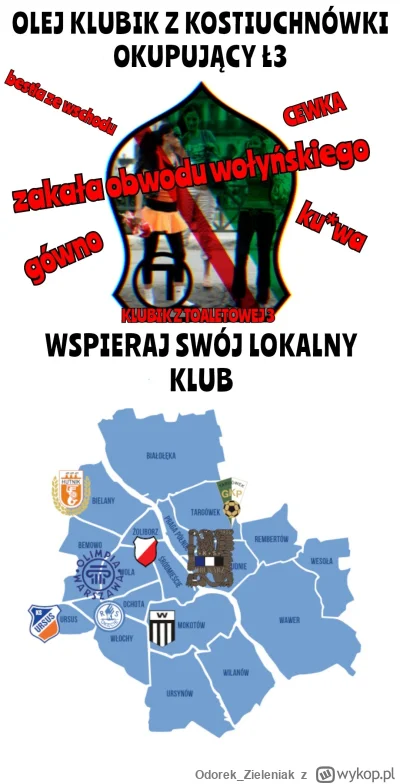 Odorek_Zieleniak - STOP UKRAINIZACJI POLSKI!11!! ( ͡° ͜ʖ ͡°) 

#mecz #pilkanozna #leg...