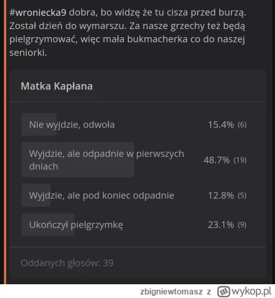 zbigniewtomasz - #wroniecka9 reżyser serialu jak zwykle zaskoczył. Gratuluję dla tych...
