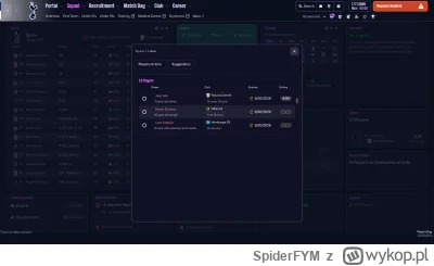SpiderFYM - Masz piłkarzy na wypożyczeniu? Nie ma sprawy, oto jak sobie radzę, okno p...