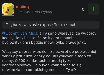 DocentJanMula - może i Tusk kłamie ale przynajmniej wszyscy wiedzieli że będzie nas d...