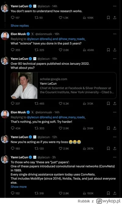 Rubbik - To już nawet nie jest śmieszne xD

Autysta Musk kłóci się z gościem, który j...