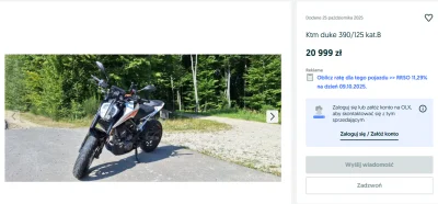 dariusz44 - #motocykle  #motoryzacja
Hej. Oglądam sobie ogłoszenia #motocykle125 i je...