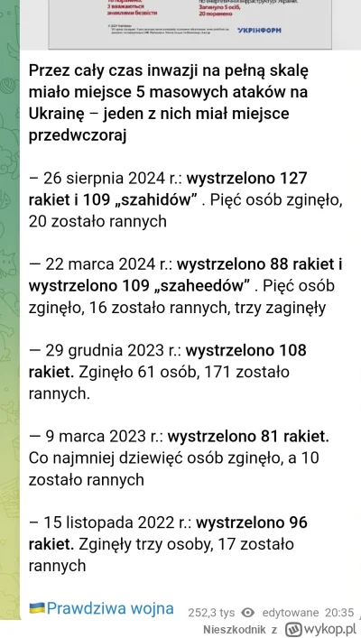 Nieszkodnik - >pamiętam jak koniasz niedawno robił fikołki w stylu, że ruscy nie celu...