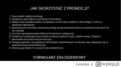 Leosiaa - Serio dopiero za 14 dni dostanę diablo od rejestracji paragonu? Mam kartę o...