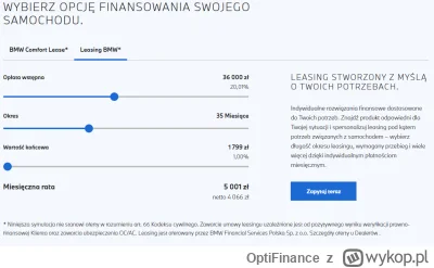 OptiFinance - @OptiFinance: kalkulacja ze strony