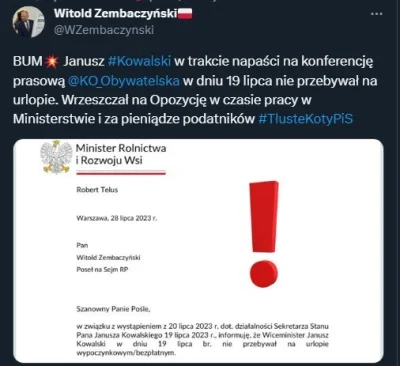 raul7788 - #polityka #bekazpisu

https://twitter.com/WZembaczynski/status/16859279072...