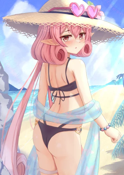 KsyzPhobos - #neneka #princessconnect #anime #randomanimeshit #swimsuit #buttai