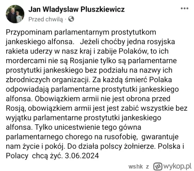 wshk - Ekspert już nie śpi, tylko leków jeszcze nie wziął.

#ukraina #rosja #bekazpod...