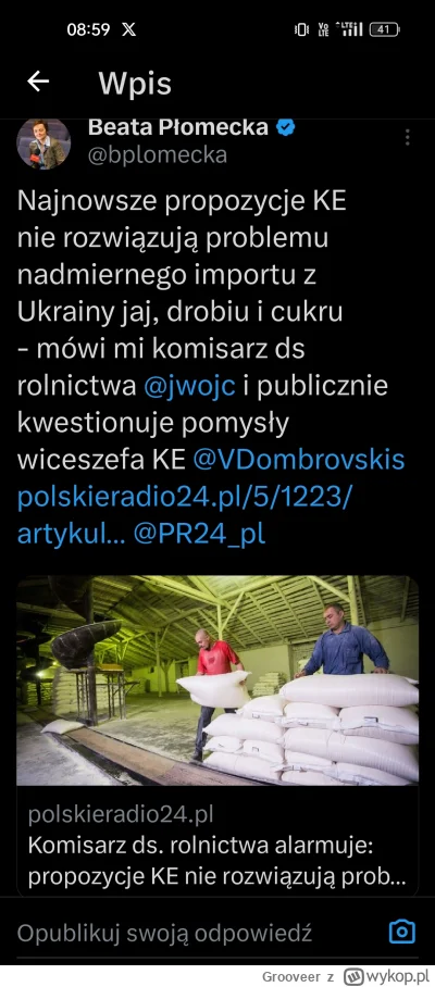 Grooveer - #ukraina #polska #rolnictwo #ue #polityka