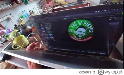 dizel81 - Gapa mocno poświęca się dla Grażynek, przez uszkodzony laptop musi w takiej...