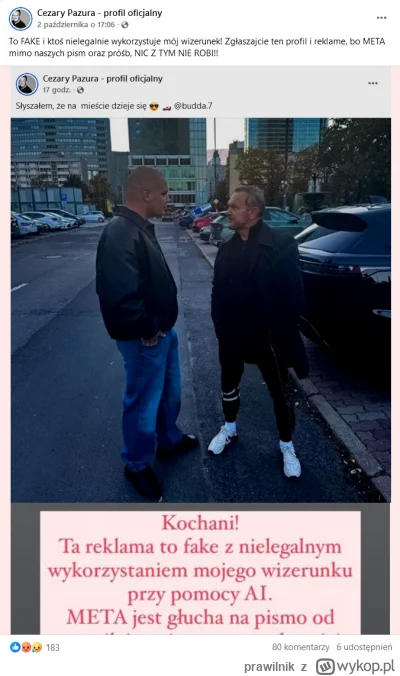 prawilnik - Cezary Pazura odniósł się do ostatniego zdjęcia z Buddą

#budda