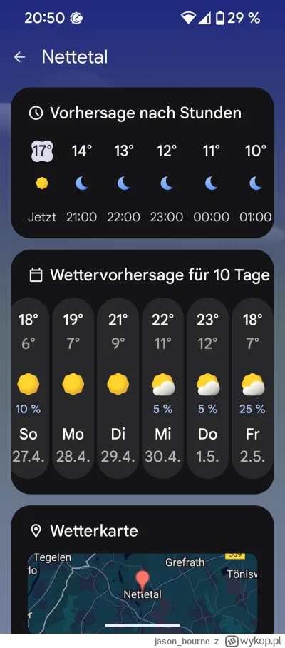 jason_bourne - Kto ma chorobowe do 06.05 po operacji? No ja. 
U kogo będzie pogoda do...