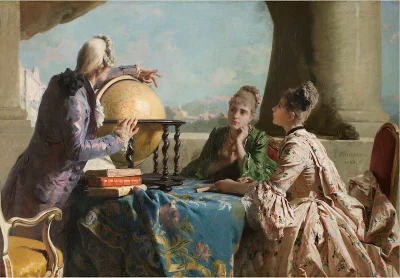 Bobito - #obrazy #sztuka #malarstwo #art

Eleuterio Pagliano (1826-1903) "Lekcje geog...