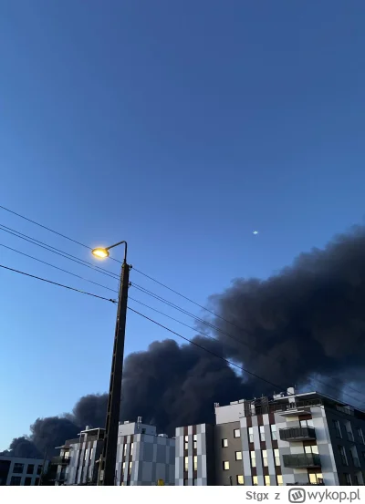 Stgx - Jakie miasto - taka zorza

#warszawa #zorza #pozar #dymy #astronomia