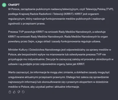 5.....6 - Szach mat ChatGPT wydał wyrok xD 

#tvp #tvpis #tvpo #sejm #polityka #polsk...