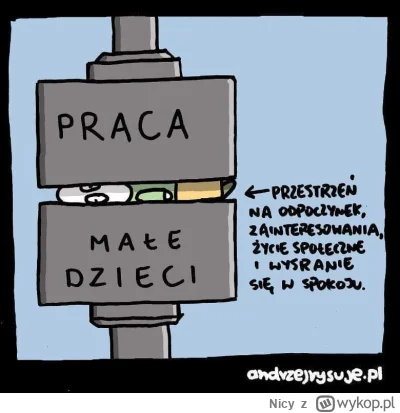 Nicy - #humorobrazkowy #andrzejrysuje #madki