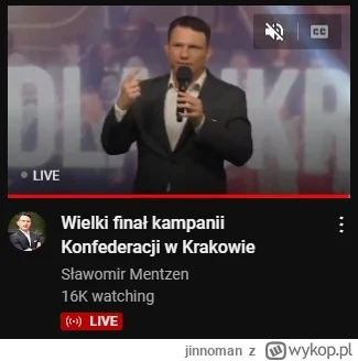 jinnoman - Wielki finał kampanii Konfederacji w Krakowie bije rekordy oglądalności!!!...