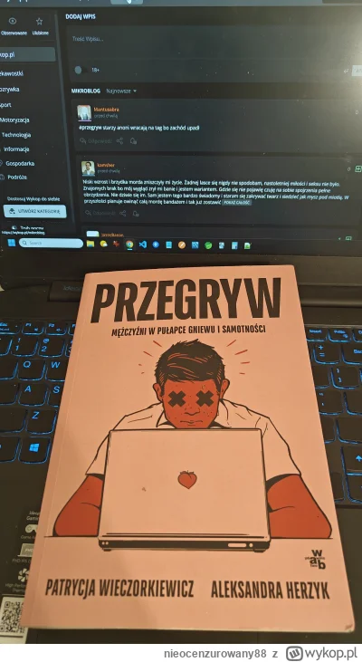 nieocenzurowany88 - Książka, którą kupiła sobie moja żona xD

#przegryw